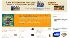 Desktop Screenshot of 24heuresdujeu.org